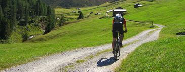 Radfahren im Rojental